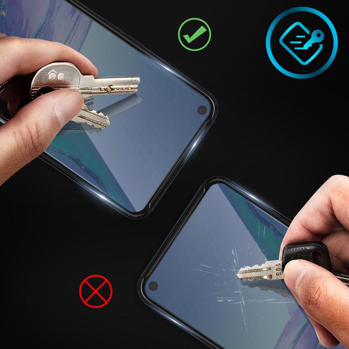 Actual product image Avizar Display protection film, case friendly protection (1 Piece, Oppo A53s)