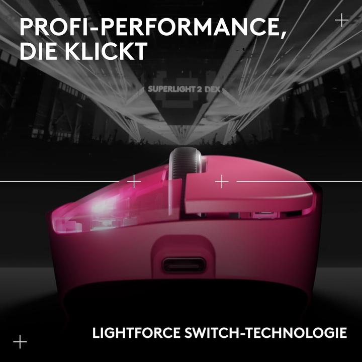 Actual product image Logitech Pro X S Lgt 2 Dex Mouse Torpedo (Wireless)