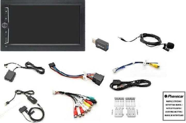 Produktbild Phonocar Mediastation Android Extra kompakt 6,75“ (Android Auto)