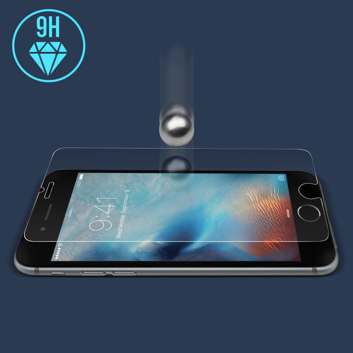 Actual product image Avizar Crystal clear film, glass screen protector (1 Piece, Apple iPhone 6s Plus)