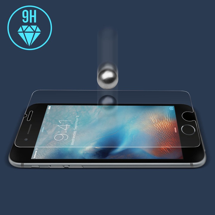 Produktbild Avizar Kristallklare Folie, Glas-Displayschutz (1 Stück, Apple iPhone 6s Plus)