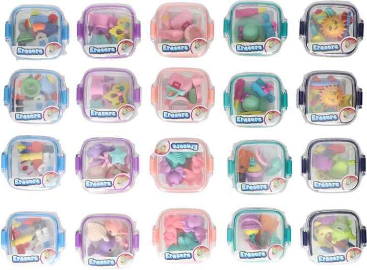 Produktbild Toi-Toys Mini-Radiergummi-Set Display - 20-tlg.