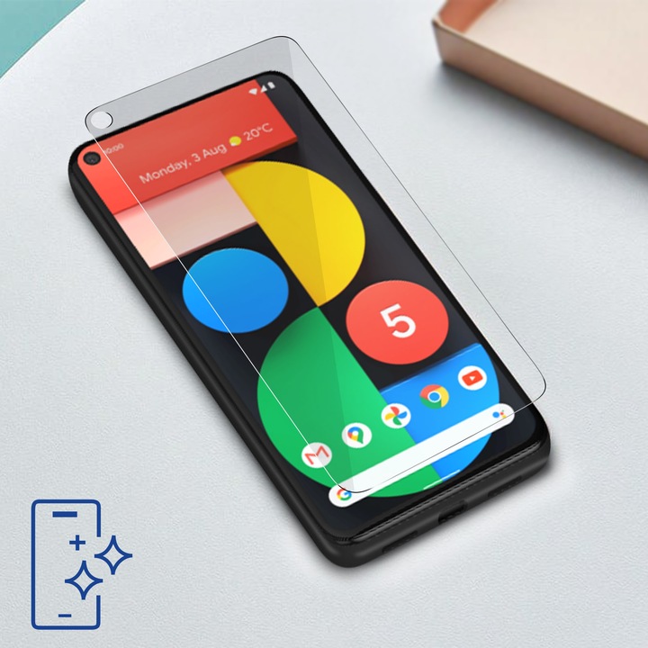 Produktbild 3MK FlexibleGlass Bildschirmschutz, Display Folie (1 Stück, Google Pixel 5)