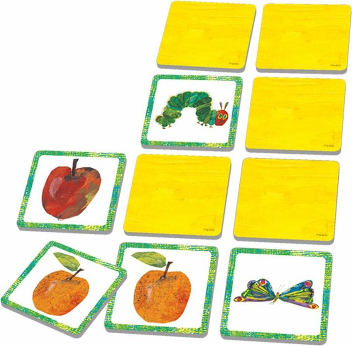 Produktbild Schmidt Spiele Die kleine Raupe Nimmersatt - Memo (Deutsch, Französisch, Englisch, Italienisch)
