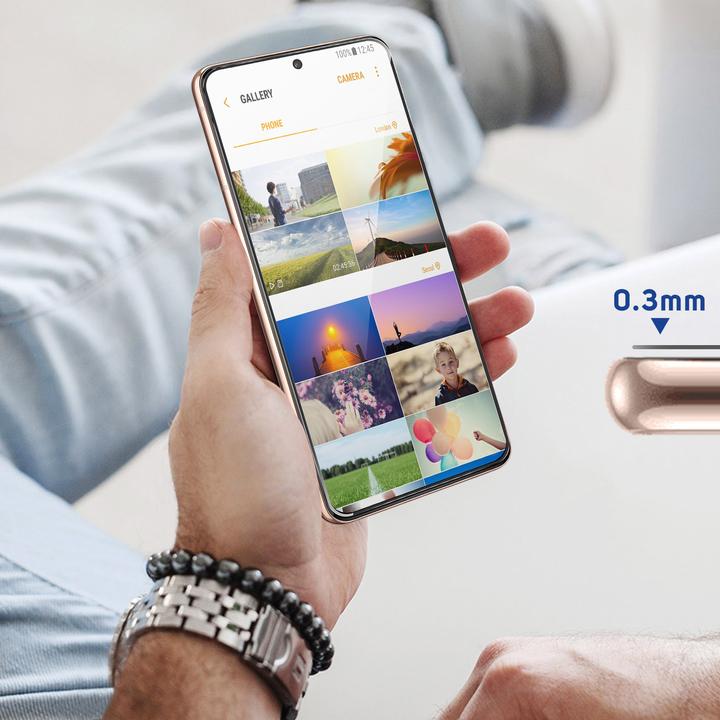 Produktbild 3MK NeoGlass flexible Bildschirmschutzfolie (1 Stk., Samsung Galaxy S21+)