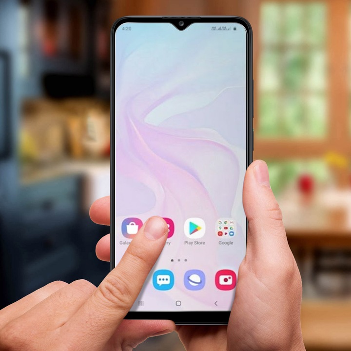 Produktbild Avizar Kristallklare Folie, Glas-Displayschutz (1 Stück, Samsung Galaxy A03s, Samsung Galaxy A02s)