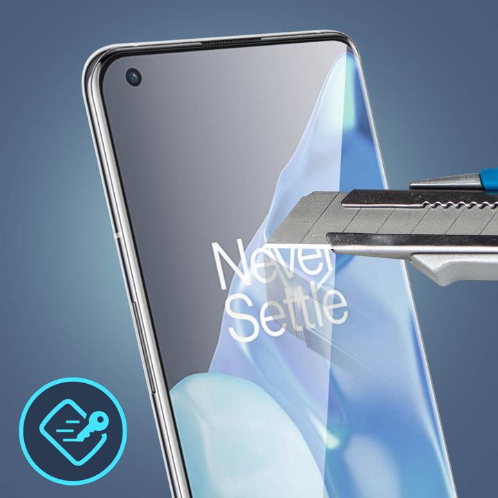 Actual product image Avizar Crystal clear film, glass screen protector (1 Piece, OnePlus 9 Pro)