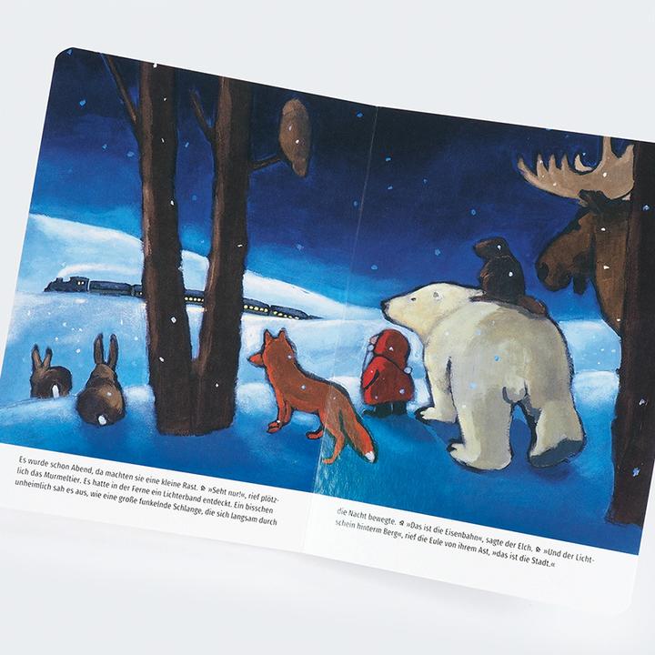 Produktbild Der kleine Weihnachtsmann geht in die Stadt (Pappbilderbuch) (Deutsch, Anu Stohner, Henrike Wilson, 2023)