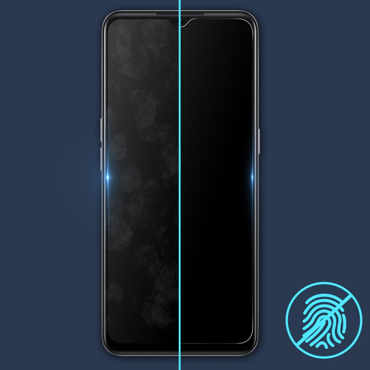 Produktbild Avizar Kristallklare Folie, Glas-Displayschutz (1 Stück, Oppo A73)