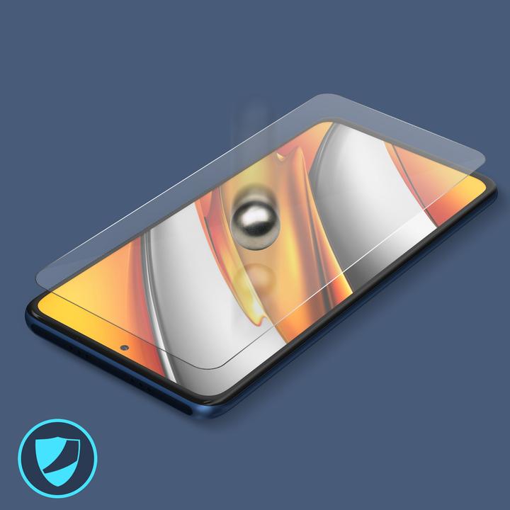 Actual product image Avizar Crystal clear film, glass screen protector (1 Piece, Xiaomi Mi 11i, Xiaomi Poco F3)