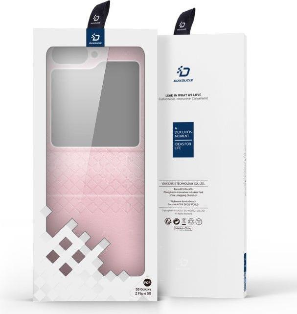 Produktbild Dux Ducis Bril Series Leder Hülle (Samsung Galaxy Z Flip6, Samsung Galaxy Z Flip7 FE)