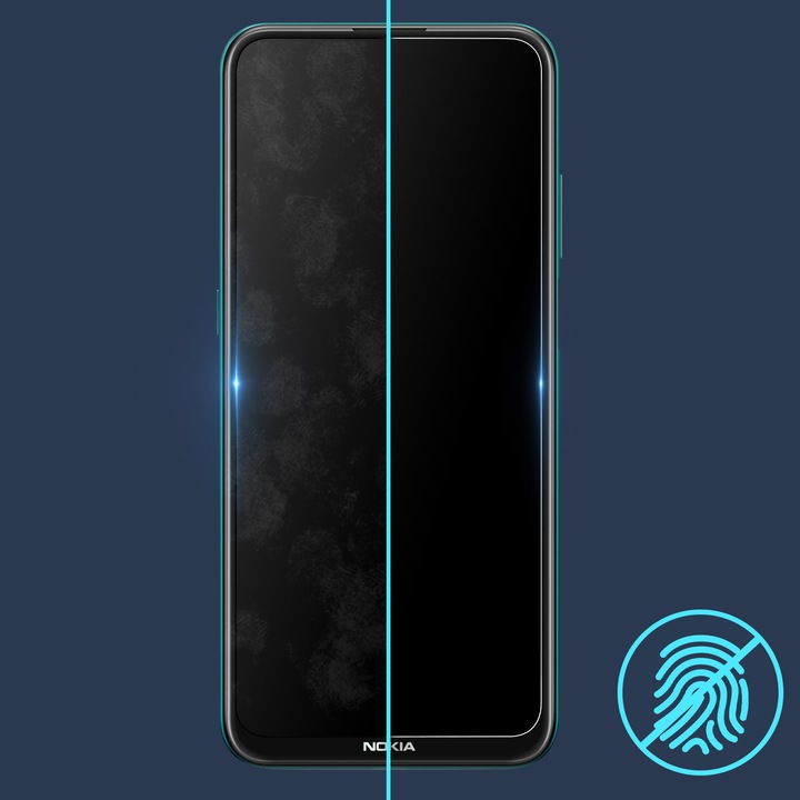 Produktbild Avizar Kristallklare Folie, Glas-Displayschutz (1 Stück, Nokia X20)