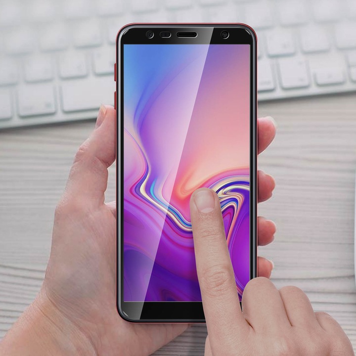 Produktbild Avizar Edge to Edge Bildschirmschutz, Display Folie (1 Stück, Samsung Galaxy J6+)