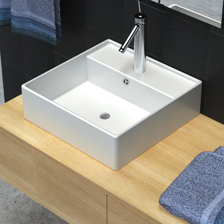 vidaXL Lavabo (410 mm, 410 mm)