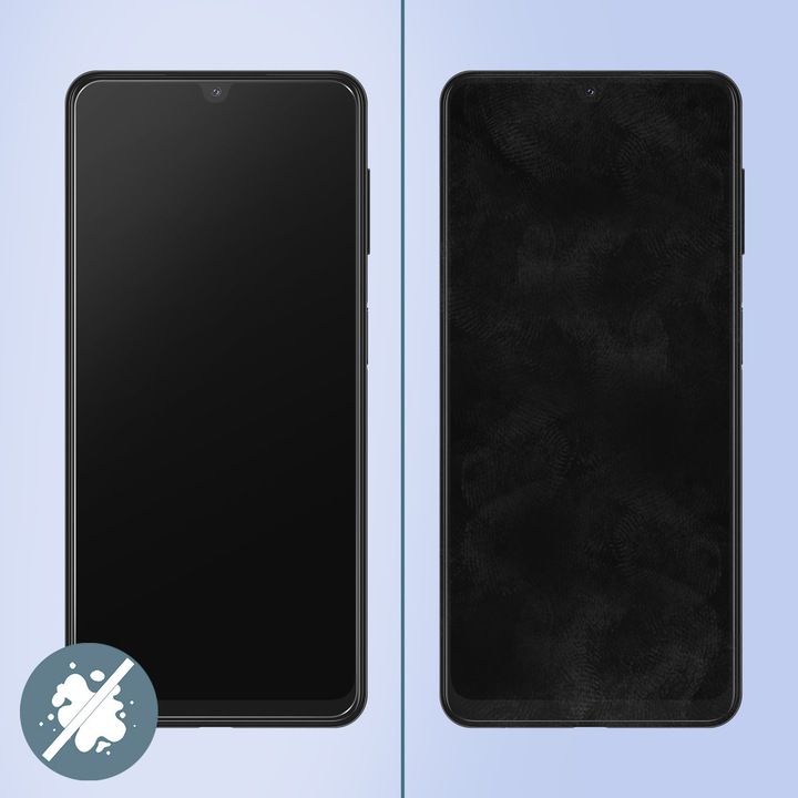 Produktbild Avizar Kristallklare Folie, Glas-Displayschutz (1 Stück, Samsung Galaxy M22)