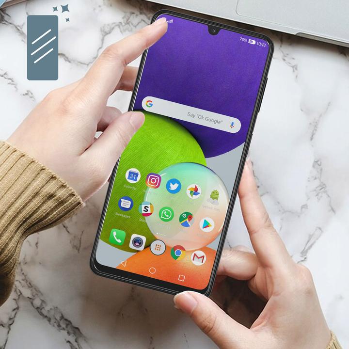 Immagine prodotto Avizar Pellicola cristallina, protezione del display in vetro (1 Pezzo/i, Samsung Galaxy M22)