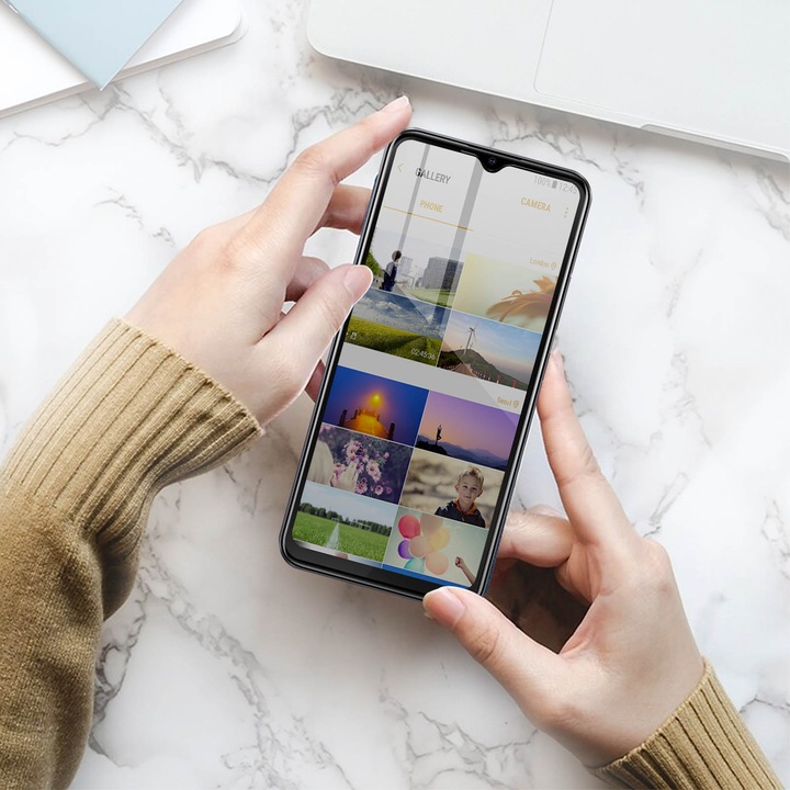 Produktbild Avizar Panzerglas, Glas Schutzfolie, Schutzglas (1 Stück, Realme C21)