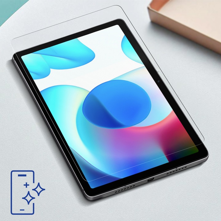 Productafbeelding 3MK FlexibeleGlasschermbeschermer, vertoningsfolie (1 Stuk, Realme Pad)