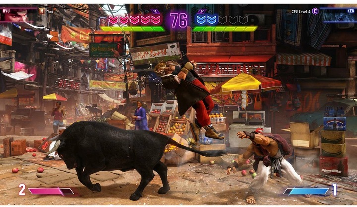 Actual product image Capcom Street Fighter 6 (PS4, IT, DE, FR)