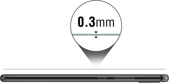 Produktbild Avizar Kristallklare Folie, Glas-Displayschutz (1 Stück, Huawei P20 Lite)