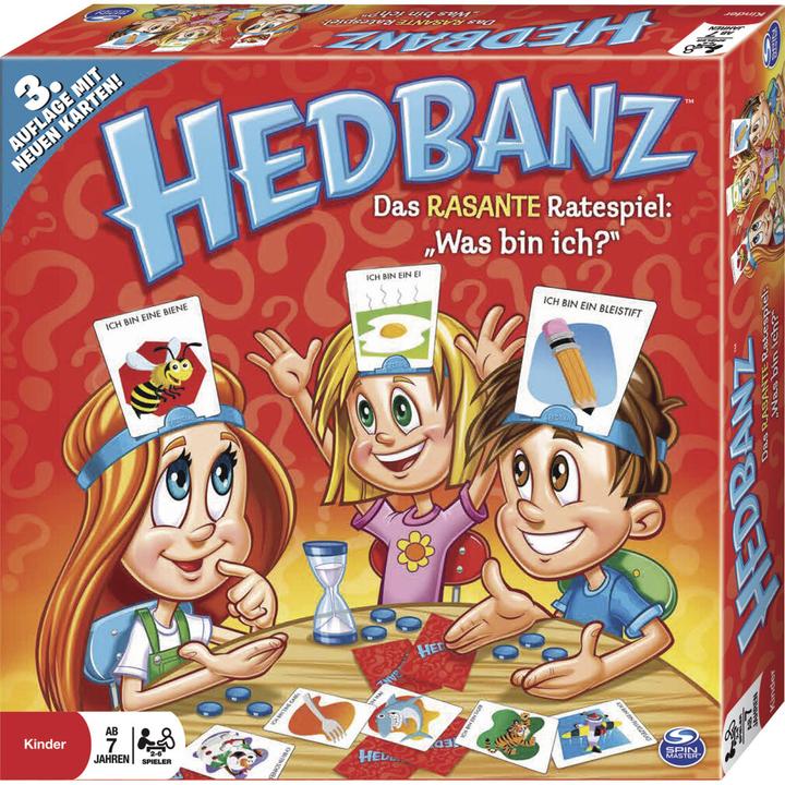 Productafbeelding Spin Master BGM Hedbanz Vernieuwen (Duits)