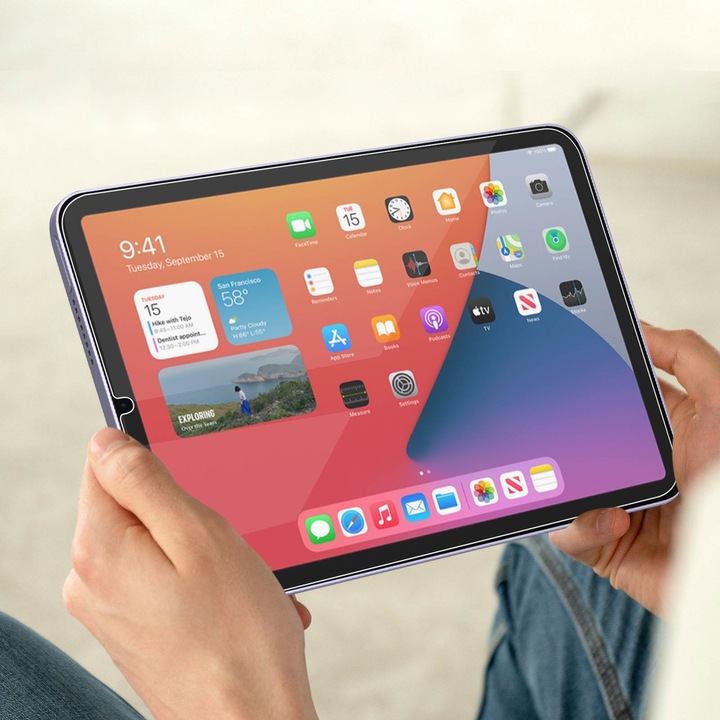 Produktbild Avizar Kristallklare Folie, Glas-Displayschutz (1 Stück, iPad mini 6)