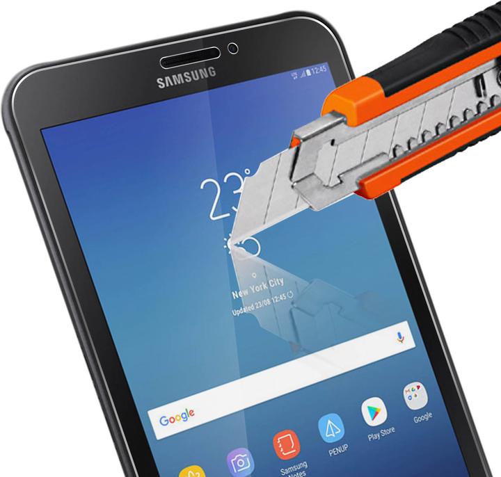 Actual product image Avizar Crystal clear film, glass screen protector (1 Piece, Samsung Galaxy Tab Active 2)