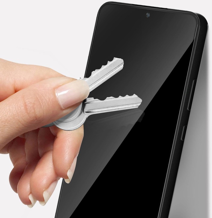 Actual product image 3MK FlexibleGlass Max screen protector, display film (1 Piece, Samsung Galaxy S21)