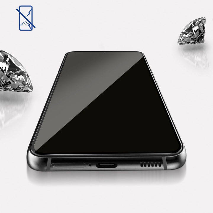 Actual product image 3MK FlexibleGlass Max screen protector, display film (1 Piece, Samsung Galaxy S22+)