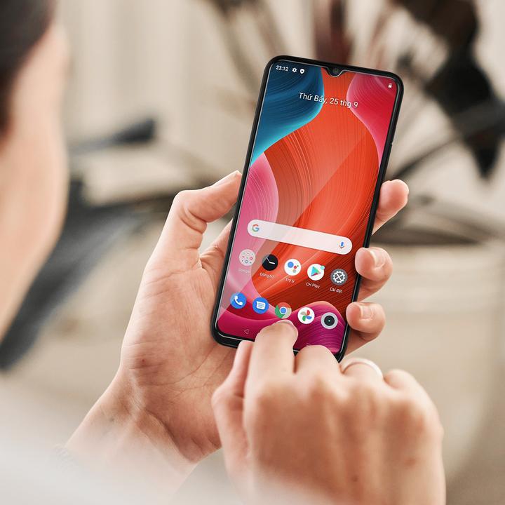 Actual product image Avizar Crystal clear film, glass screen protector (2 Piece, Realme C25Y, Realme C21Y)