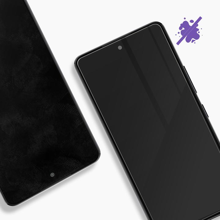 Actual product image Avizar Crystal clear film, glass screen protector (2 Piece, Samsung Galaxy A53 5G)