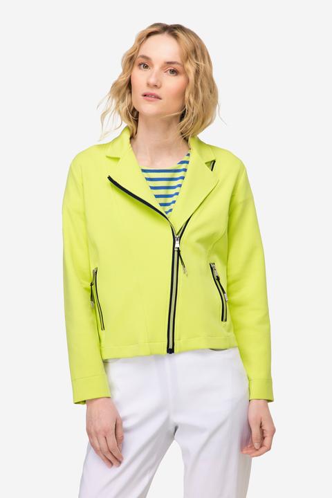 Produktbild Laurasøn Biker-Jacke, Sweat, Revers, Zipper, Langarm (L)