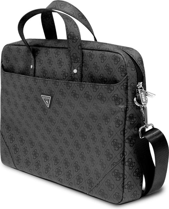 Productafbeelding Guess Torba GUCB15P4TK 16" czarny/ zwart Saffiano 4G Triangle Logo (16", Universeel)