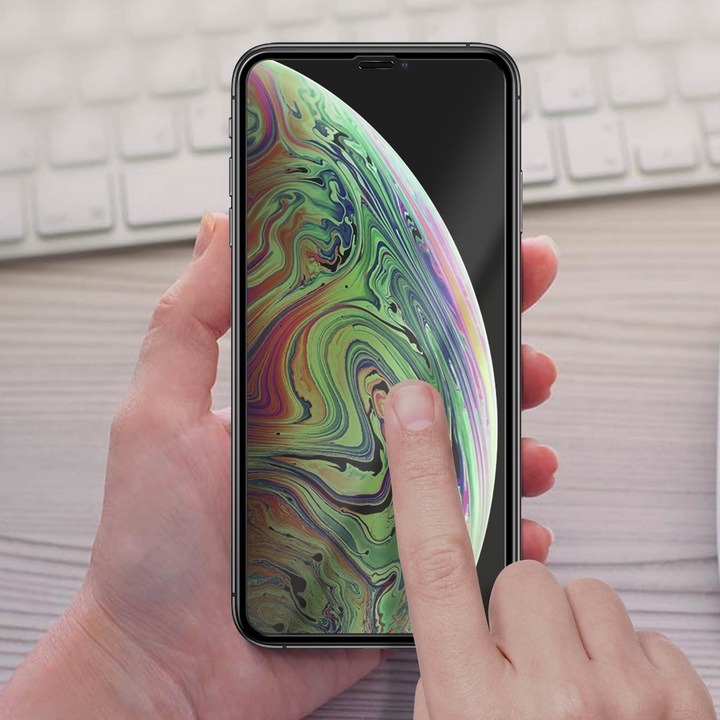 Actual product image Avizar Edge to Edge screen protector, display foil (1 Piece, Apple iPhone XS Max)