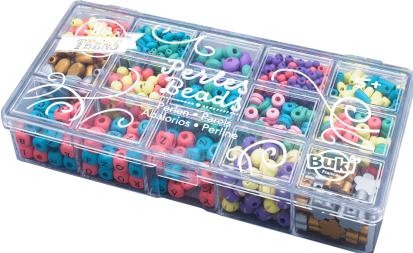 Produktbild Buki Kasten Mit Farbigen Holzperlen