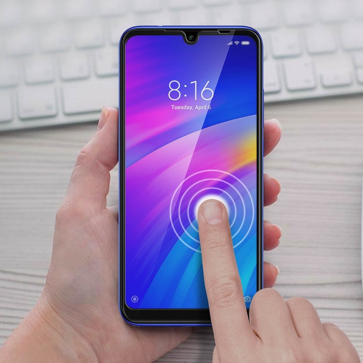 Produktbild Avizar Panzerglas, Glas Schutzfolie, Schutzglas (1 Stück, Xiaomi Redmi 7)