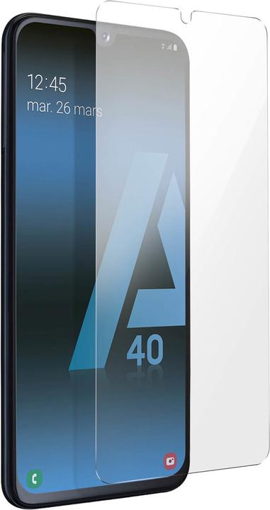 Actual product image Avizar Crystal clear film, glass screen protector (1 Piece, Samsung Galaxy A40)
