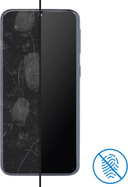 Actual product image Avizar Crystal clear film, glass screen protector (1 Piece, Samsung Galaxy A40)