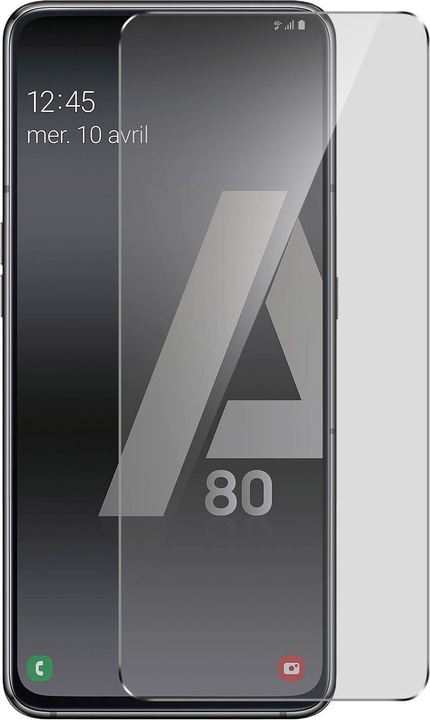 Produktbild Avizar Kristallklare Folie, Glas-Displayschutz (1 Stück, Samsung Galaxy A80)