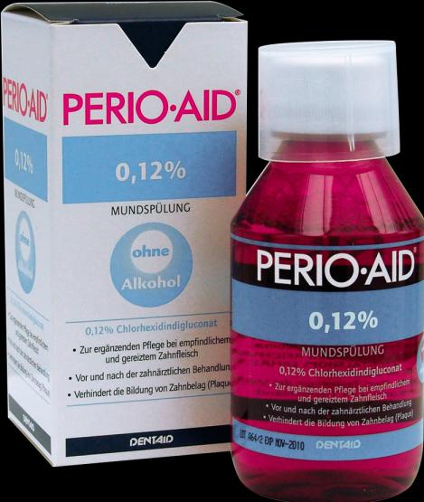 Image du produit Dentaid Bain de bouche Perio-Aid de avec 0,12% de chlorhexidine 150 ml (150 ml, Bains de bouche)