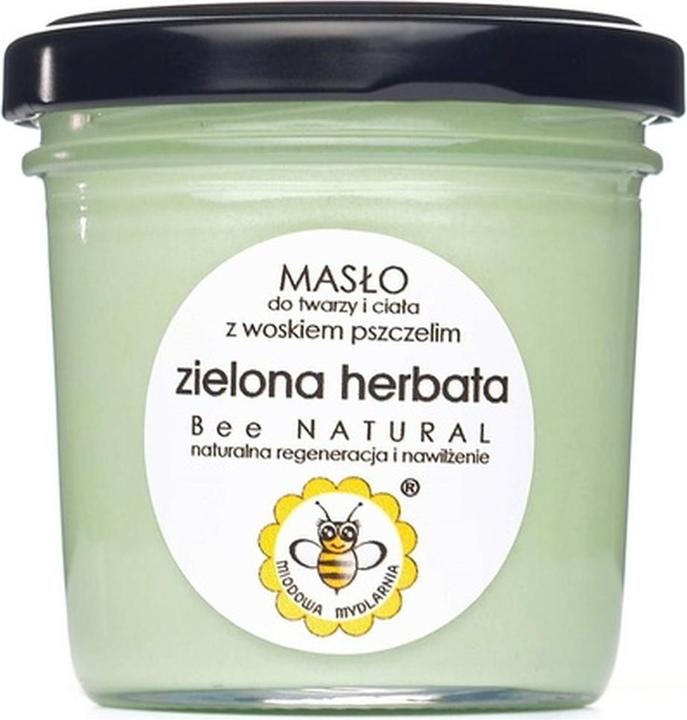 Miodowa Mydlarnia Honey Soap Factory Gesichts- und Körperbutter Grüner Tee 65g (Body Butter)