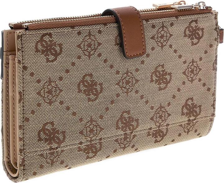 Actual product image Guess Melinda Logo SLG Double Zip Organizer