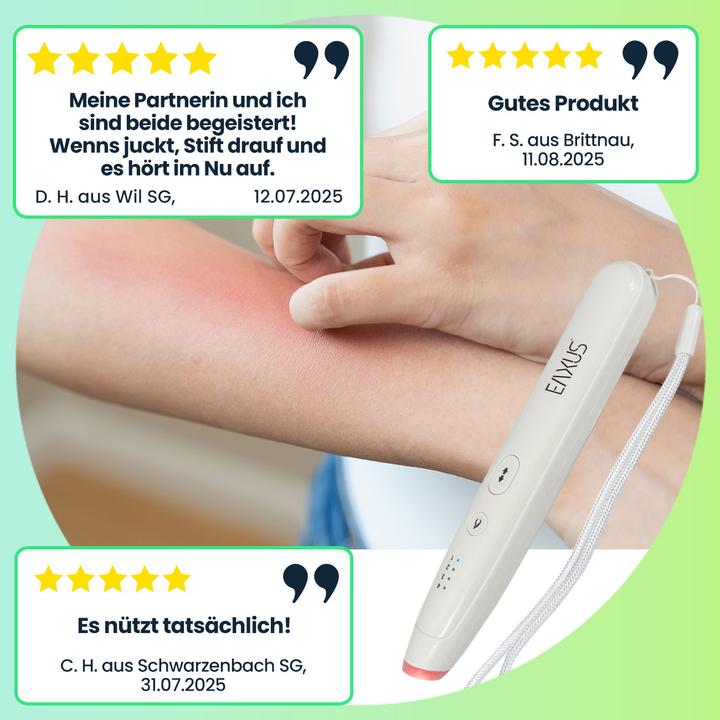 Produktbild Eaxus Insektenstichheiler, Akku, StichFix, 4 Temperaturstufen (40 g)