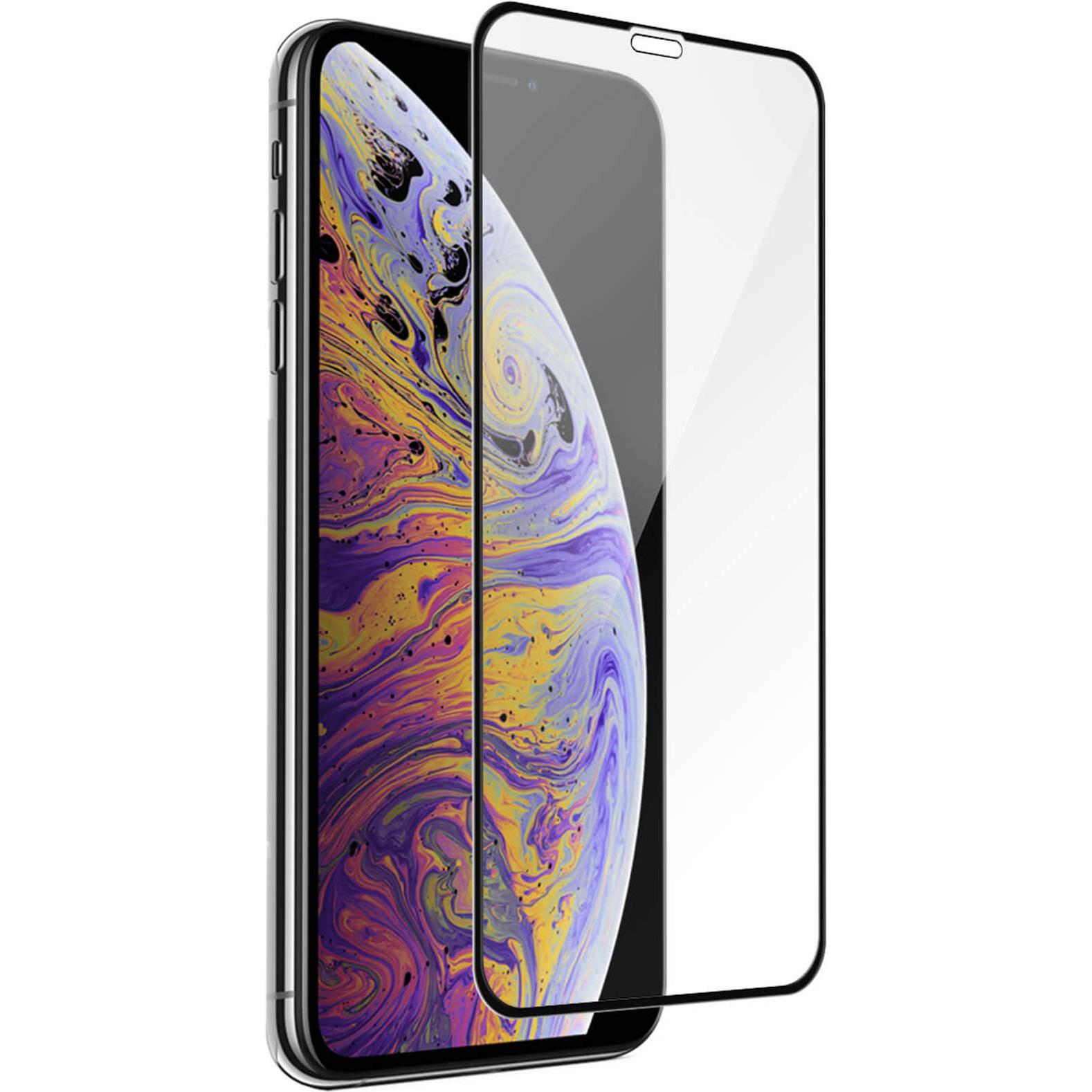 Thumbnail - Avizar Displayschutzfolie, Case friendly Schutz (1 Stück, Apple iPhone XS Max), Smartphone Schutzfolie, Schwarz