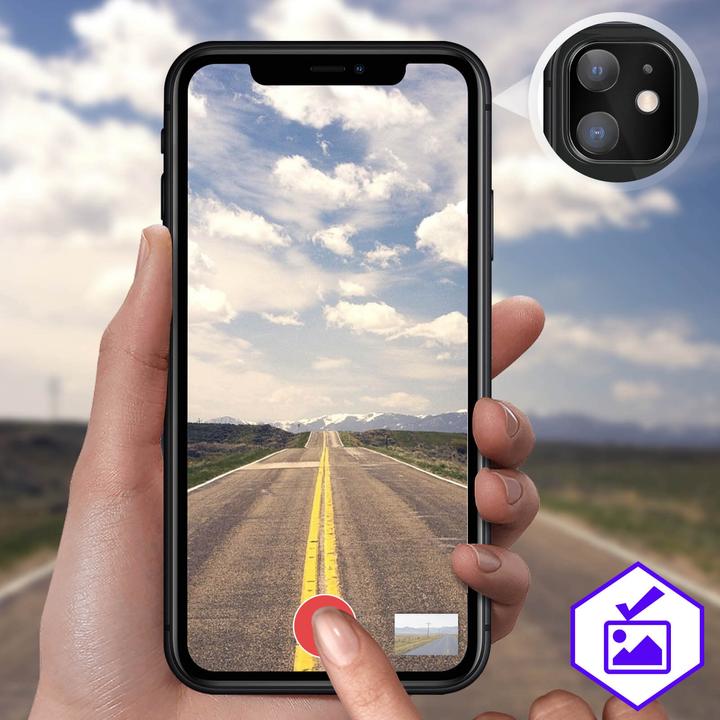 Actual product image Avizar Protective film, rear camera film, camera protection (1 pcs., Apple iPhone 11)