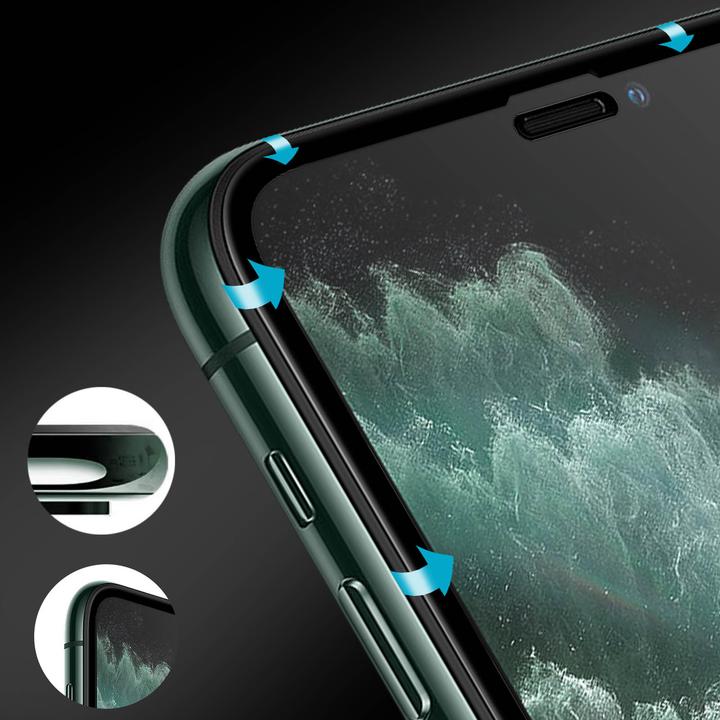 Actual product image 3MK Hardglass Max screen protector (1 pcs., Apple iPhone 11 Pro)