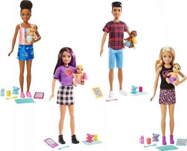 Image du produit Barbie "Skipper Babysitters Inc" Baby Sitter Doll + Baby/Accy Asst (4)