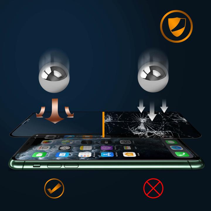 Actual product image Avizar Protective glass, blue light filter film (1 pcs., Apple iPhone 11 Pro)