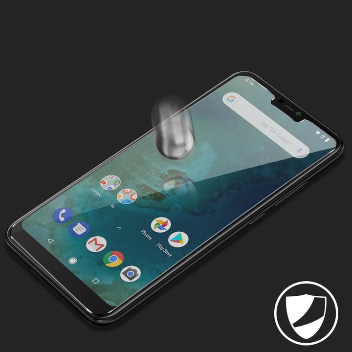 Actual product image Avizar Crystal clear film, glass screen protector (1 Piece, Xiaomi Mi A2 Lite?)