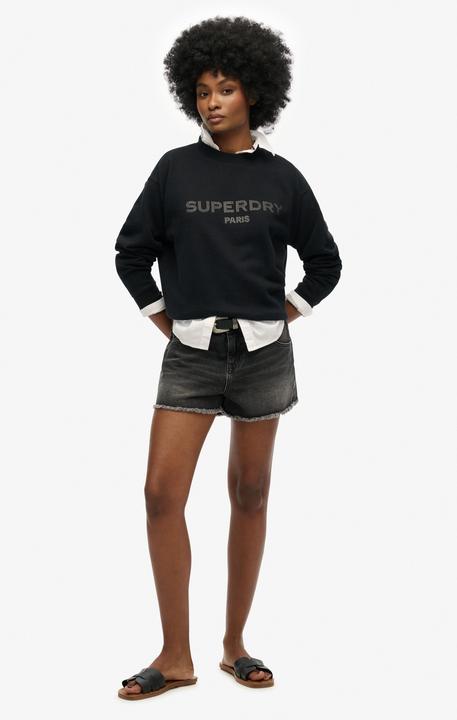 Produktbild Superdry Lockeres Sport Luxe Sweatshirt mit Rundhalsausschnitt (XXS)